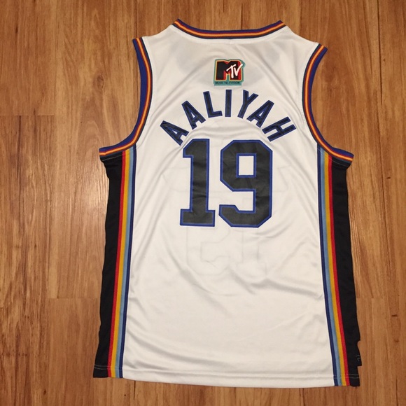 Aaliyah MTV Brick Layers jersey vintage! Rare! - Picture 4 of 4